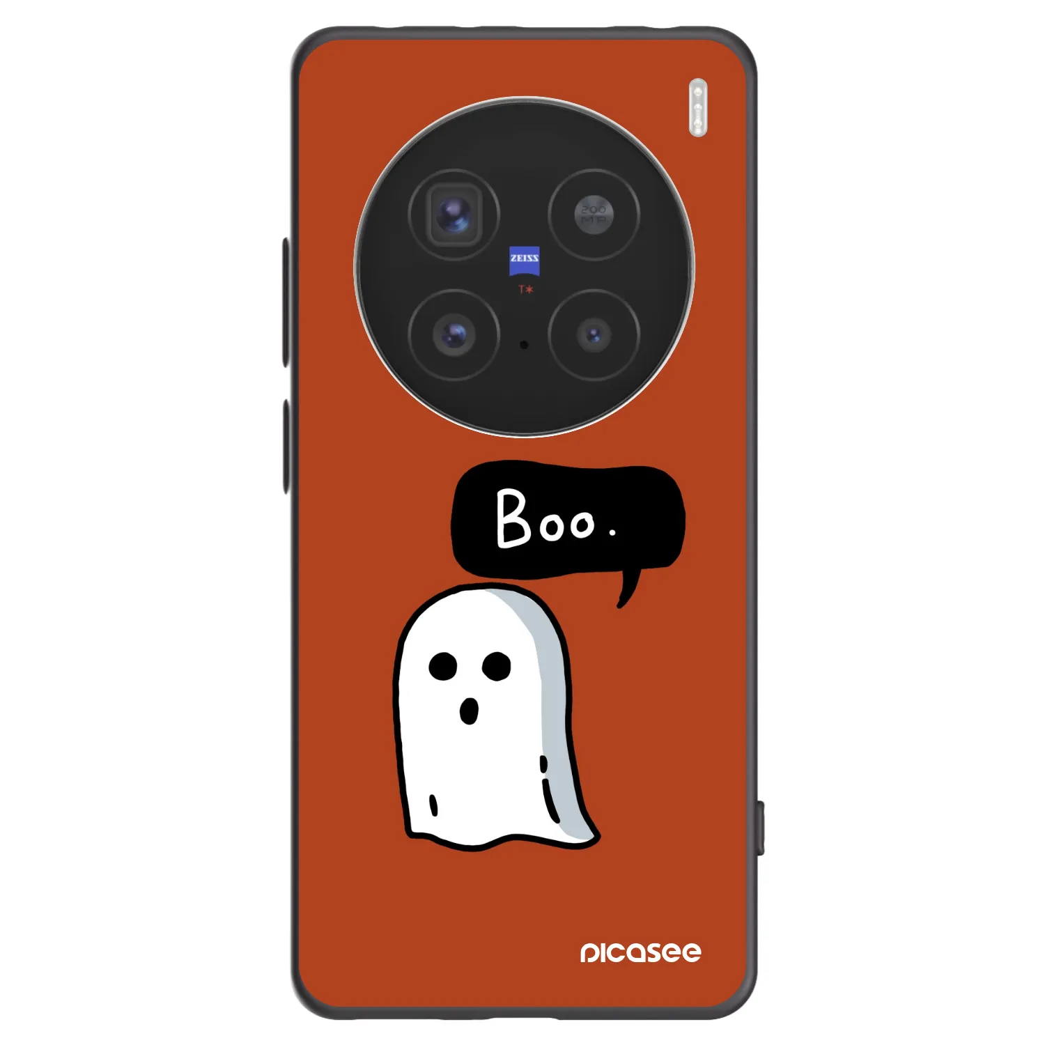 Picasee husă neagră din silicon pentru Vivo X200 Pro - Boo