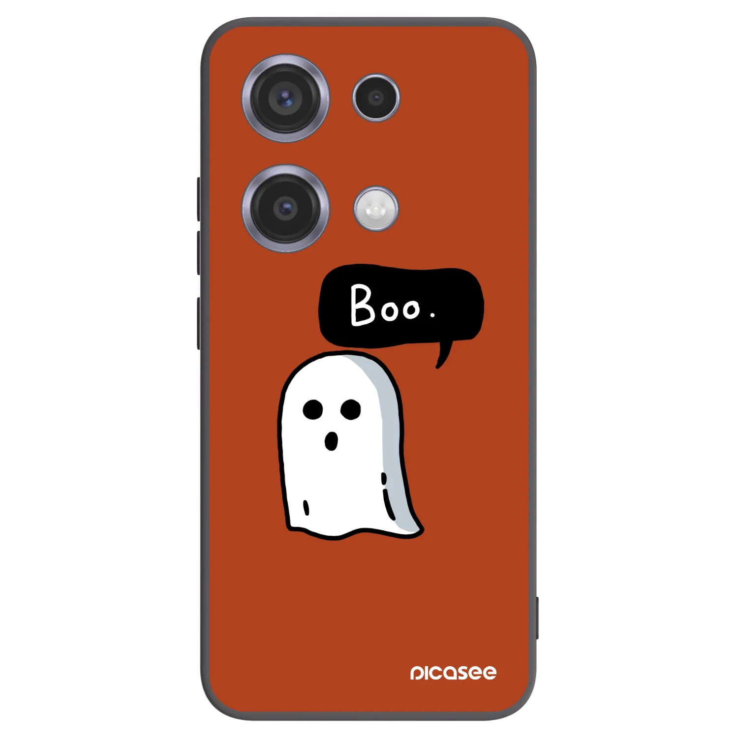 Picasee husă neagră din silicon pentru Xiaomi Redmi Note 14S - Boo