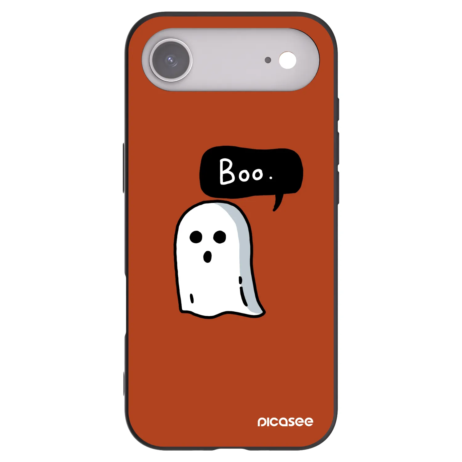 Picasee husă neagră din silicon pentru Apple iPhone Air - Boo