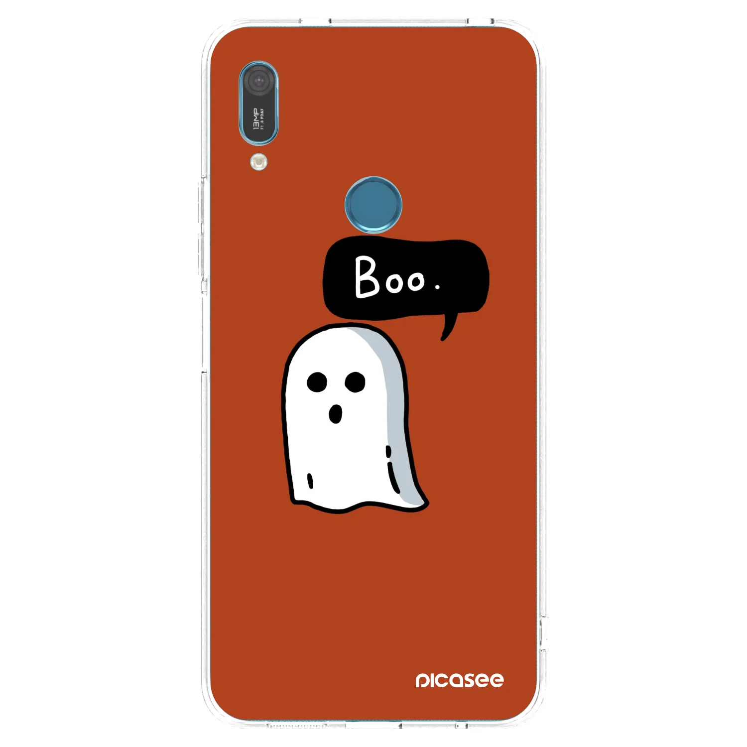 Picasee husă transparentă din silicon pentru Huawei Y6 2019 - Boo