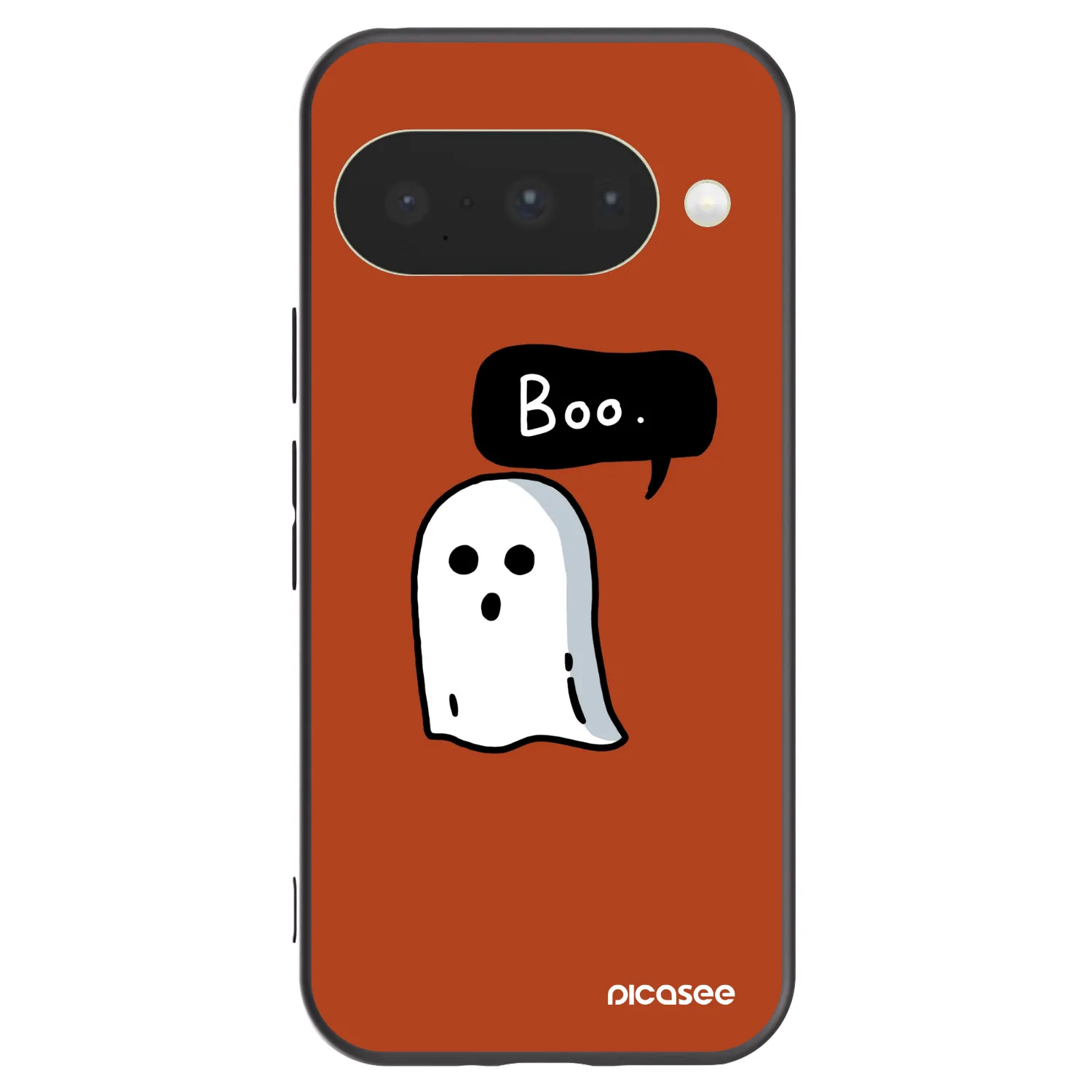 Picasee husă neagră din silicon pentru Google Pixel 10 - Boo