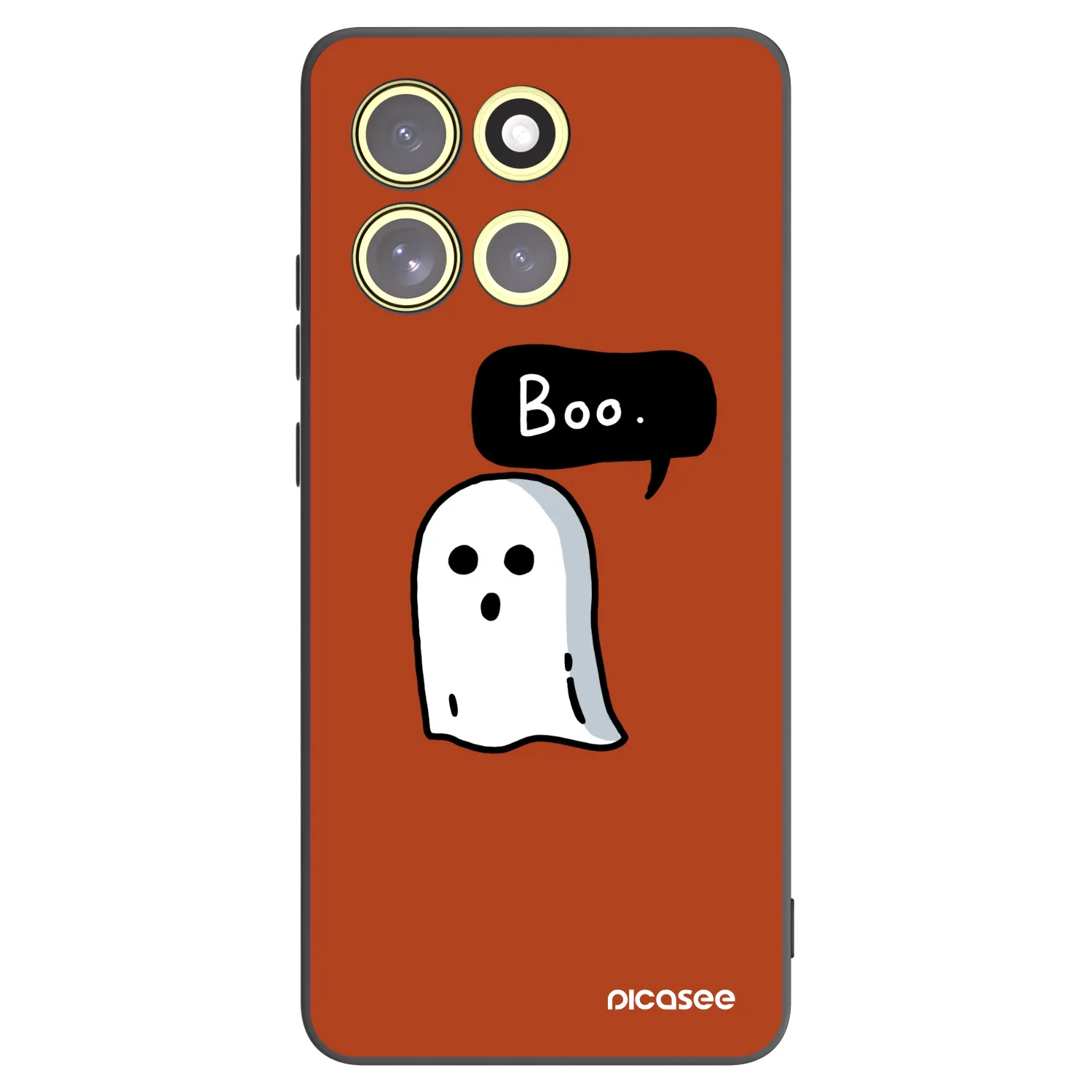 Picasee husă neagră din silicon pentru Motorola Moto G86 Power 5G - Boo