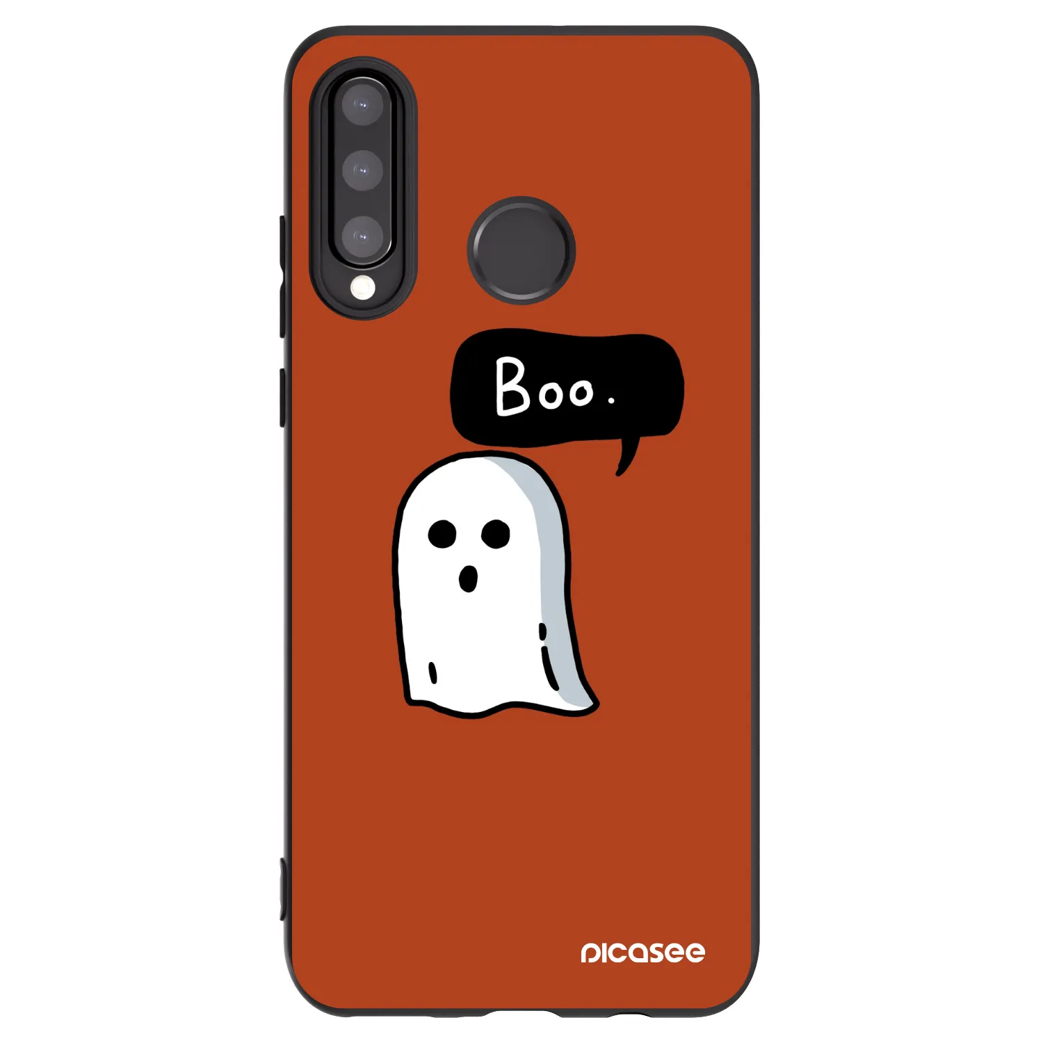 Picasee husă neagră din silicon pentru Huawei P30 Lite - Boo