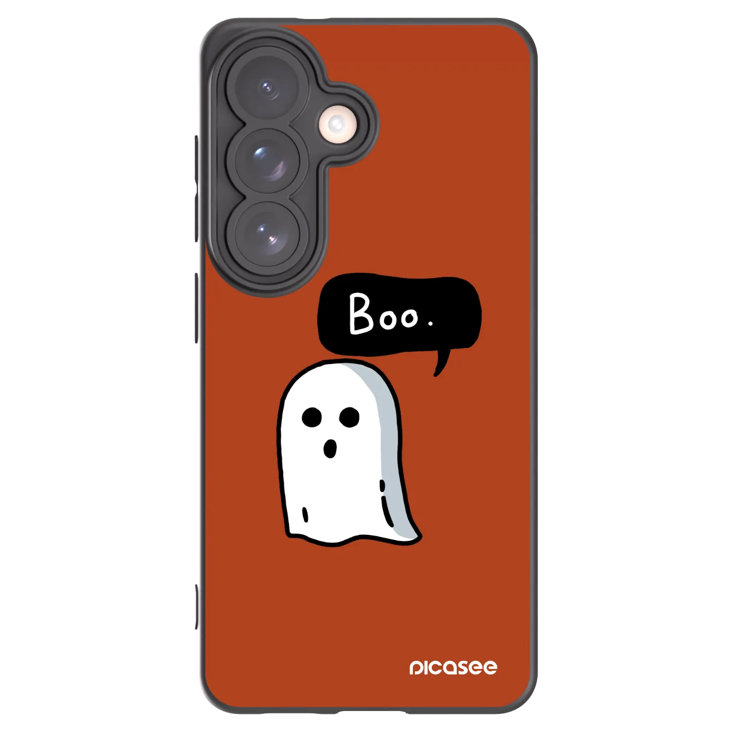 Picasee husă neagră din silicon pentru Samsung Galaxy S26 - Boo