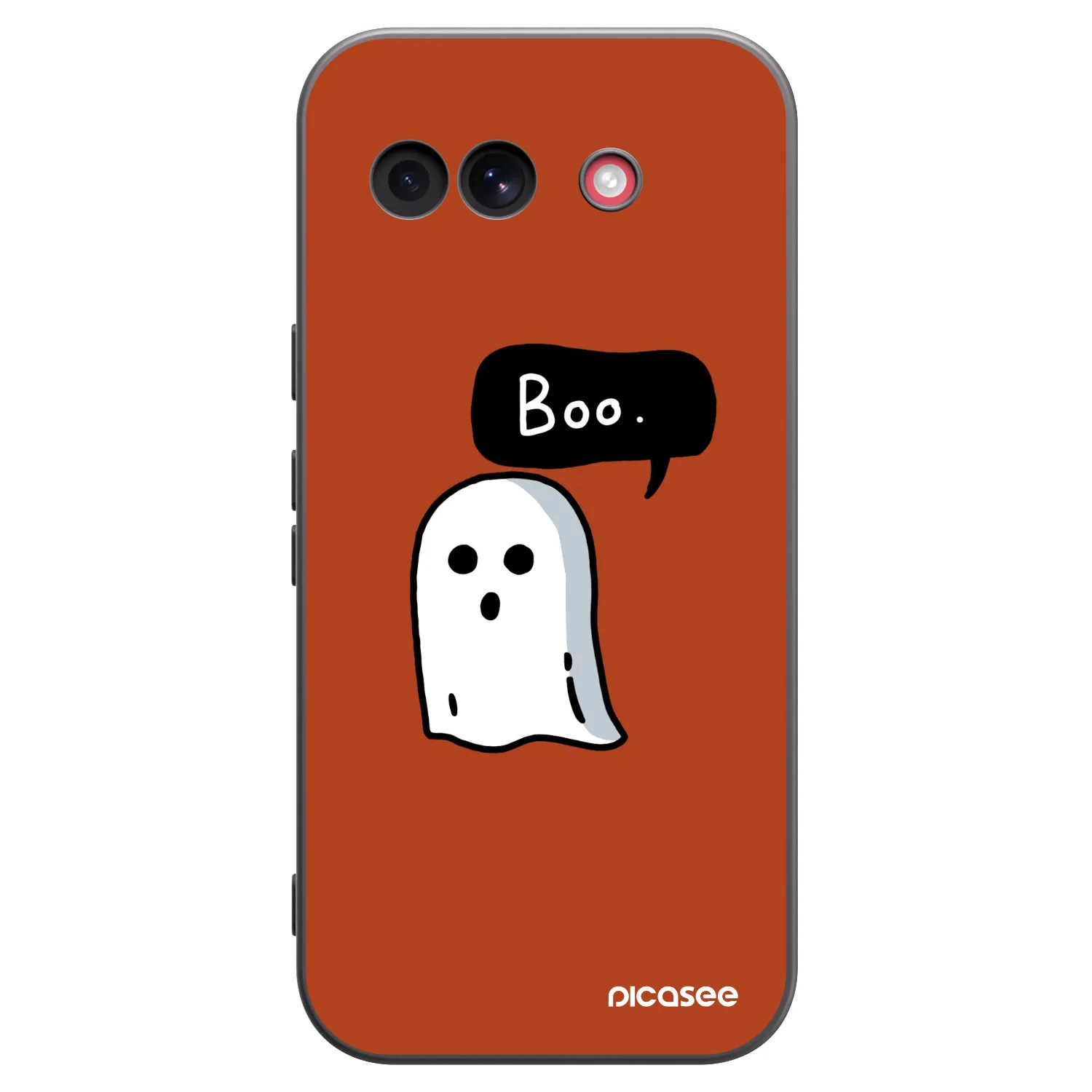 Picasee husă neagră din silicon pentru Google Pixel 10a - Boo