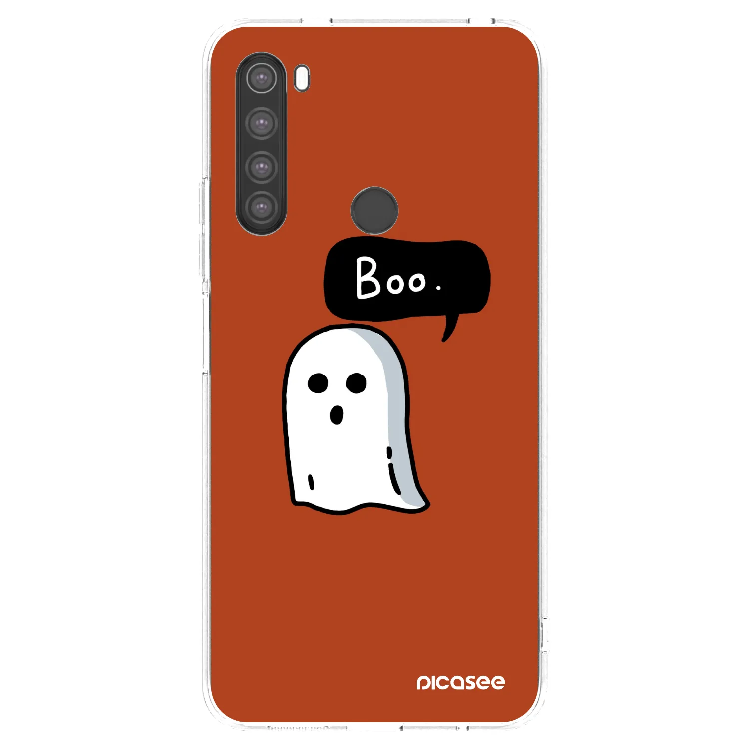 Picasee husă transparentă din silicon pentru Xiaomi Redmi Note 8 - Boo