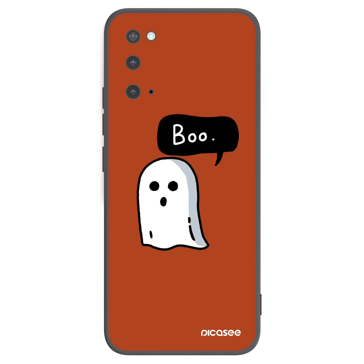 Picasee husă neagră din silicon pentru Samsung Galaxy S20 G980F - Boo