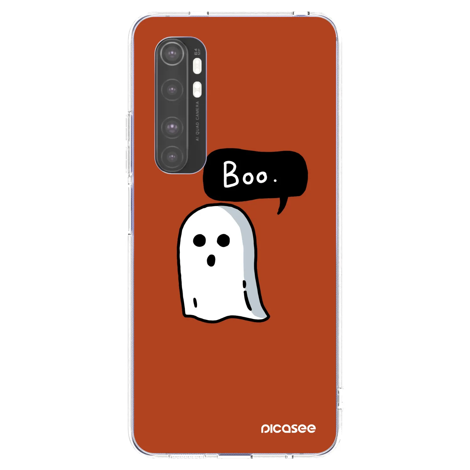 Picasee husă transparentă din silicon pentru Xiaomi Mi Note 10 Lite - Boo