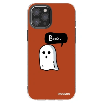 Picasee husă transparentă din silicon pentru Apple iPhone 12 Pro Max - Boo