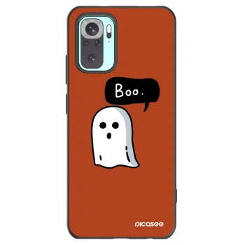 Picasee husă neagră din silicon pentru Xiaomi Redmi Note 10 Pro - Boo