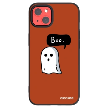 Picasee husă neagră din silicon pentru Apple iPhone 13 - Boo