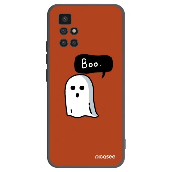 Picasee husă neagră din silicon pentru Xiaomi Redmi 10 - Boo