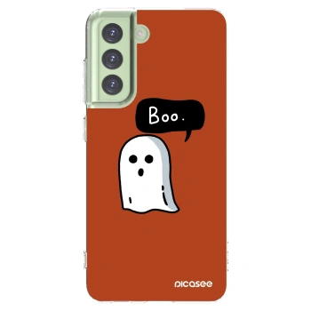 Picasee husă transparentă din silicon pentru Samsung Galaxy S21 FE 5G - Boo
