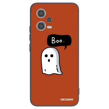 Picasee husă neagră din silicon pentru Xiaomi Redmi Note 12 5G - Boo