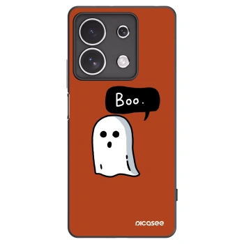 Picasee husă neagră din silicon pentru Xiaomi Redmi Note 13 4G - Boo