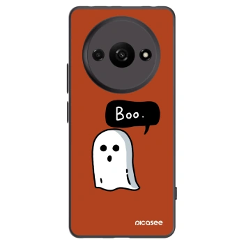 Picasee husă neagră din silicon pentru Xiaomi Redmi A3 - Boo