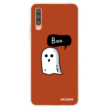 Picasee husă transparentă din silicon pentru Samsung Galaxy A70 A705F - Boo
