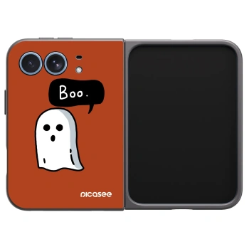 Picasee husă neagră din silicon pentru Apple iPhone Duo - Boo