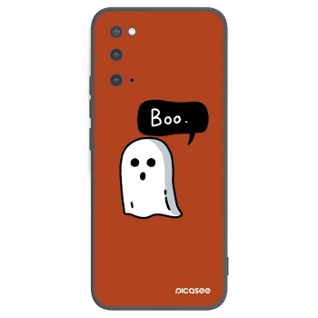 Picasee husă neagră din silicon pentru Samsung Galaxy S20 G980F - Boo