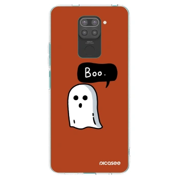 Picasee husă neagră din silicon pentru Xiaomi Redmi Note 9 - Boo