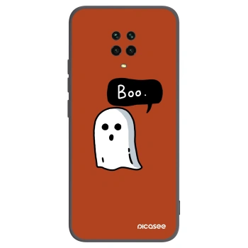 Picasee husă neagră din silicon pentru Xiaomi Redmi Note 9S - Boo