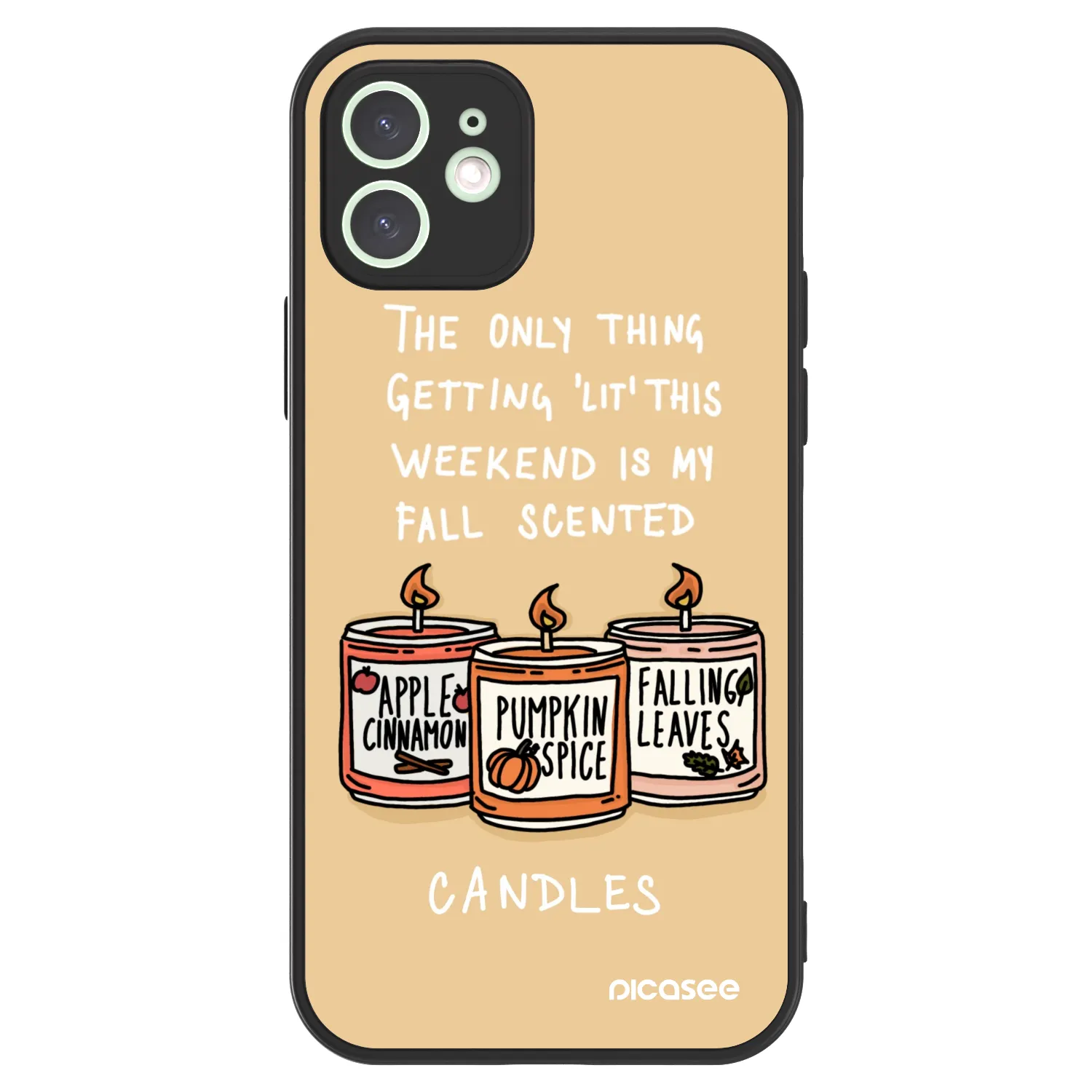 Picasee ULTIMATE CASE pentru Apple iPhone 12 - Candles