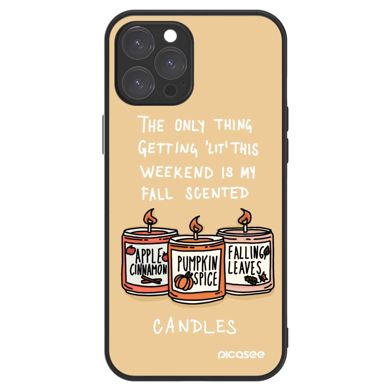 Picasee ULTIMATE CASE pentru Apple iPhone 12 Pro Max - Candles