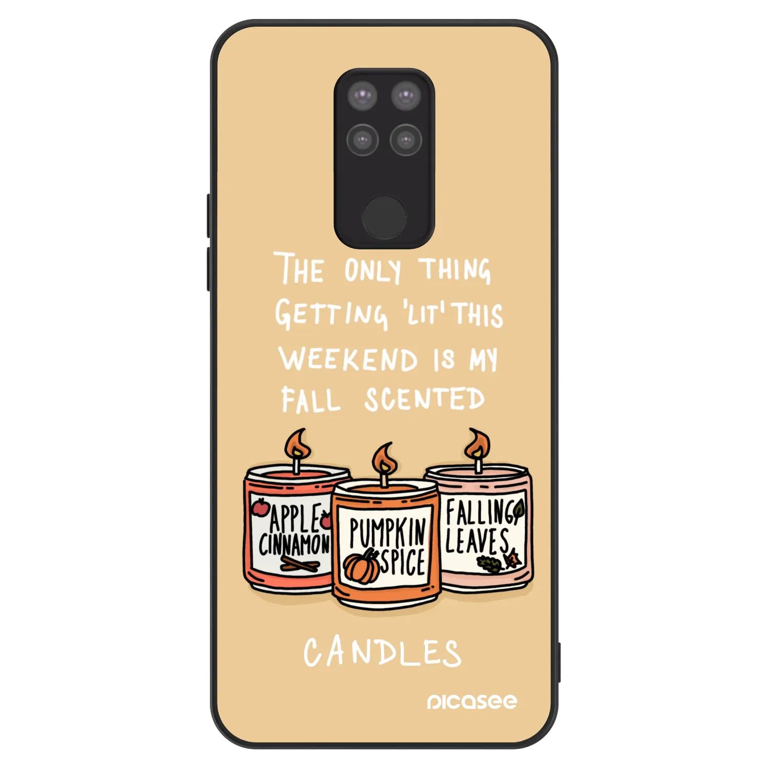 Picasee ULTIMATE CASE pentru Xiaomi Redmi Note 9 - Candles