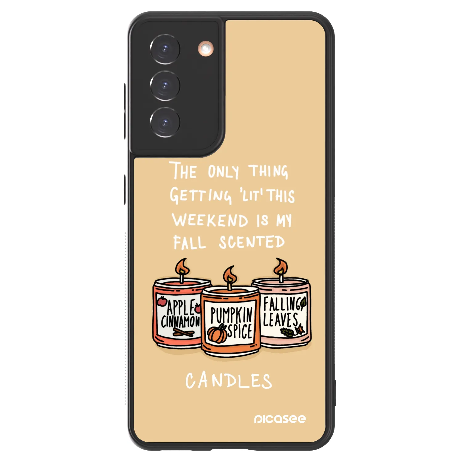 Picasee ULTIMATE CASE pentru Samsung Galaxy S21 5G G991B - Candles