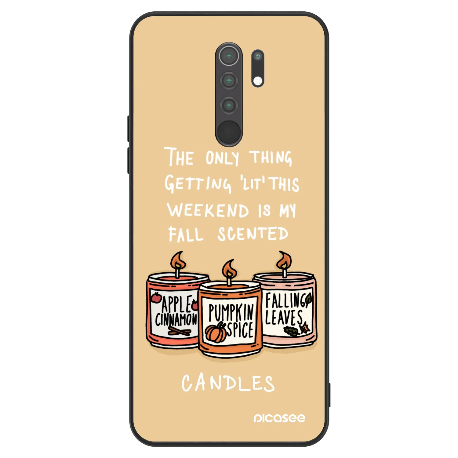 Picasee ULTIMATE CASE pentru Xiaomi Redmi 9 - Candles