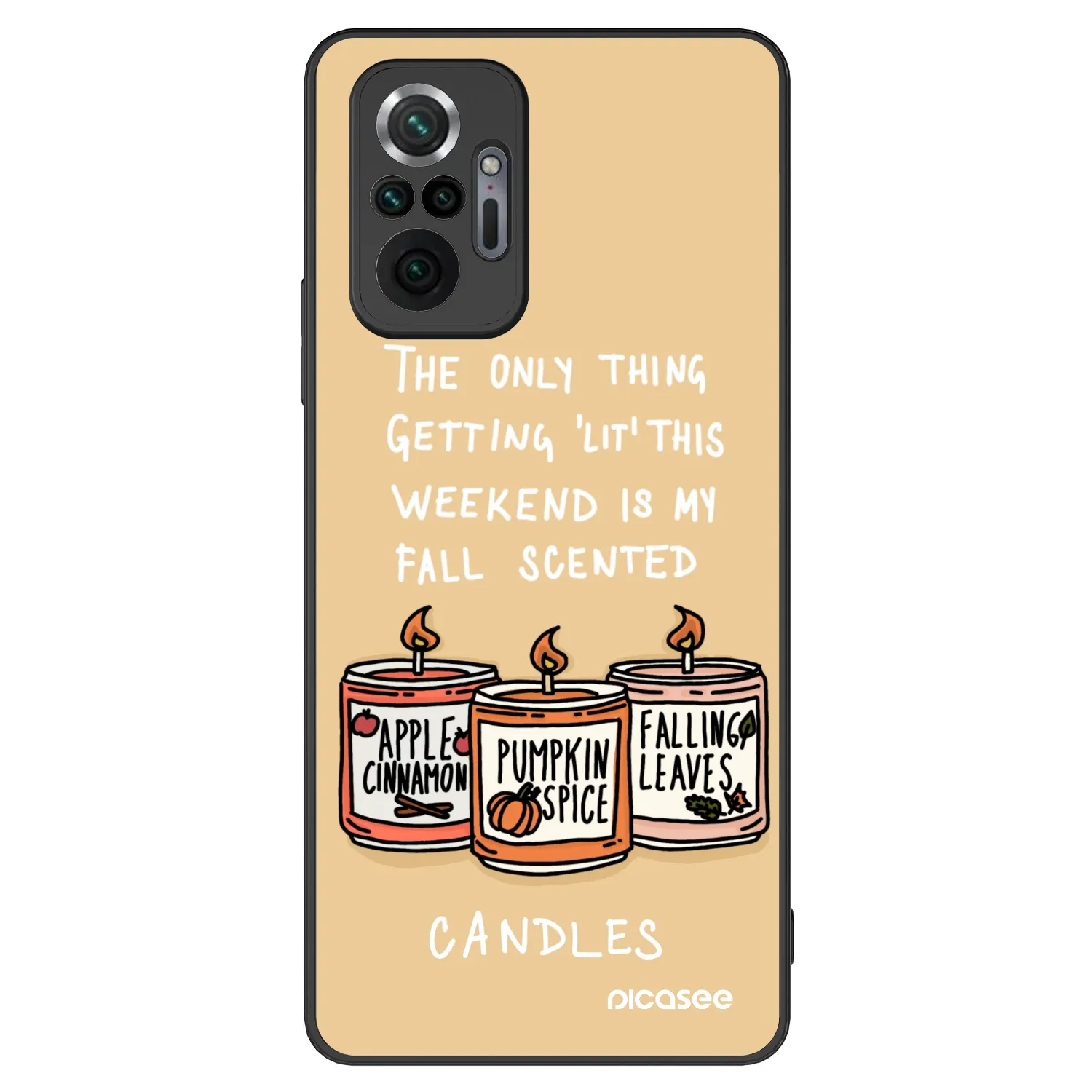 Picasee ULTIMATE CASE pentru Xiaomi Redmi Note 10 Pro - Candles