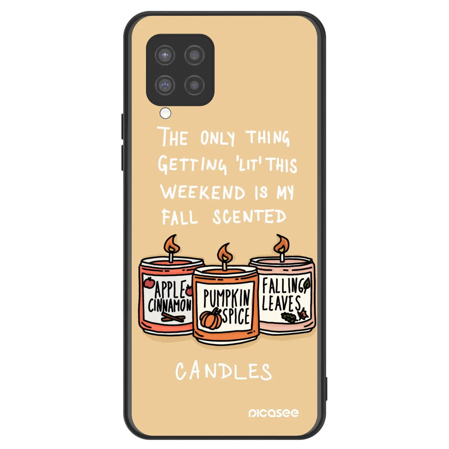 Picasee ULTIMATE CASE pentru Samsung Galaxy A42 A426B - Candles