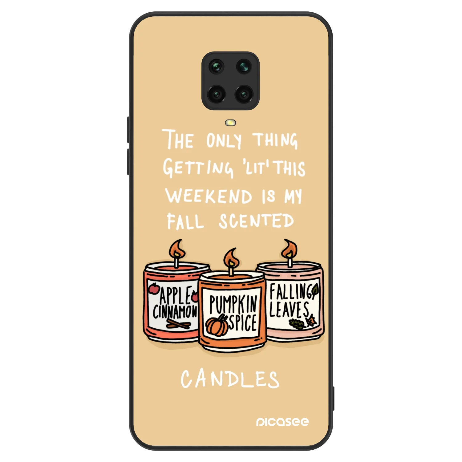 Picasee ULTIMATE CASE pentru Xiaomi Redmi Note 9S - Candles