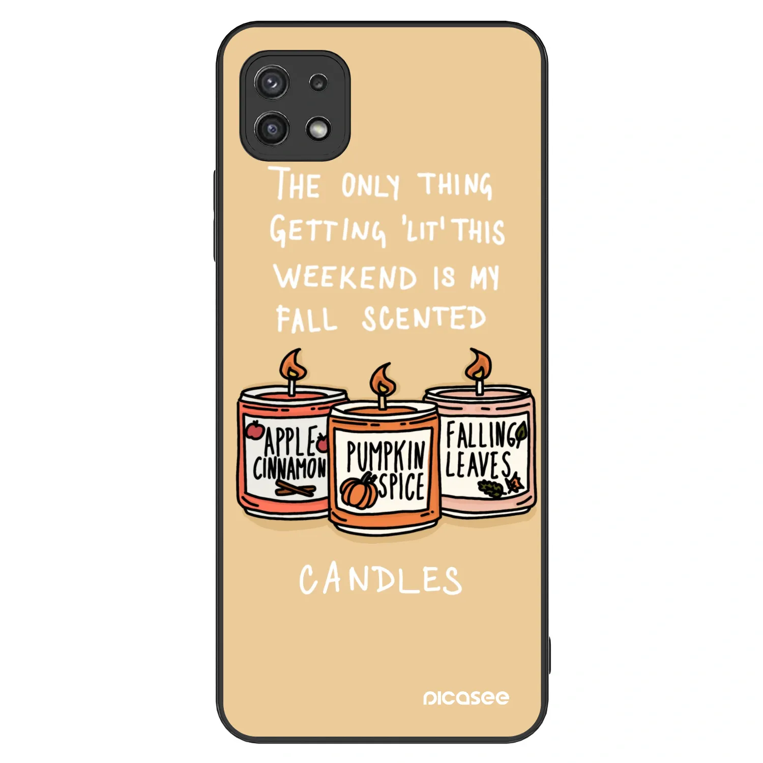 Picasee ULTIMATE CASE pentru Samsung Galaxy A22 A226B 5G - Candles