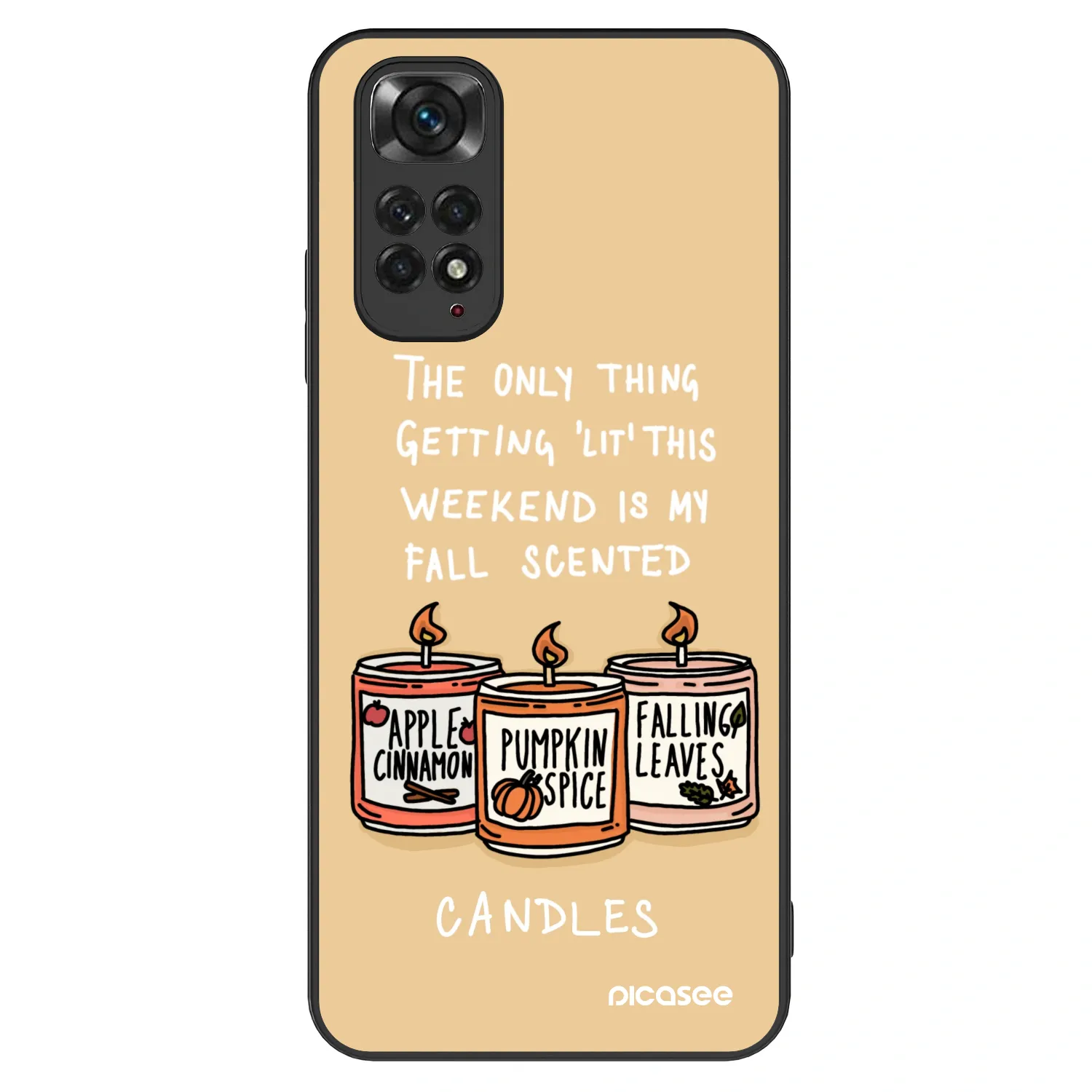 Picasee ULTIMATE CASE pentru Xiaomi Redmi Note 11 - Candles