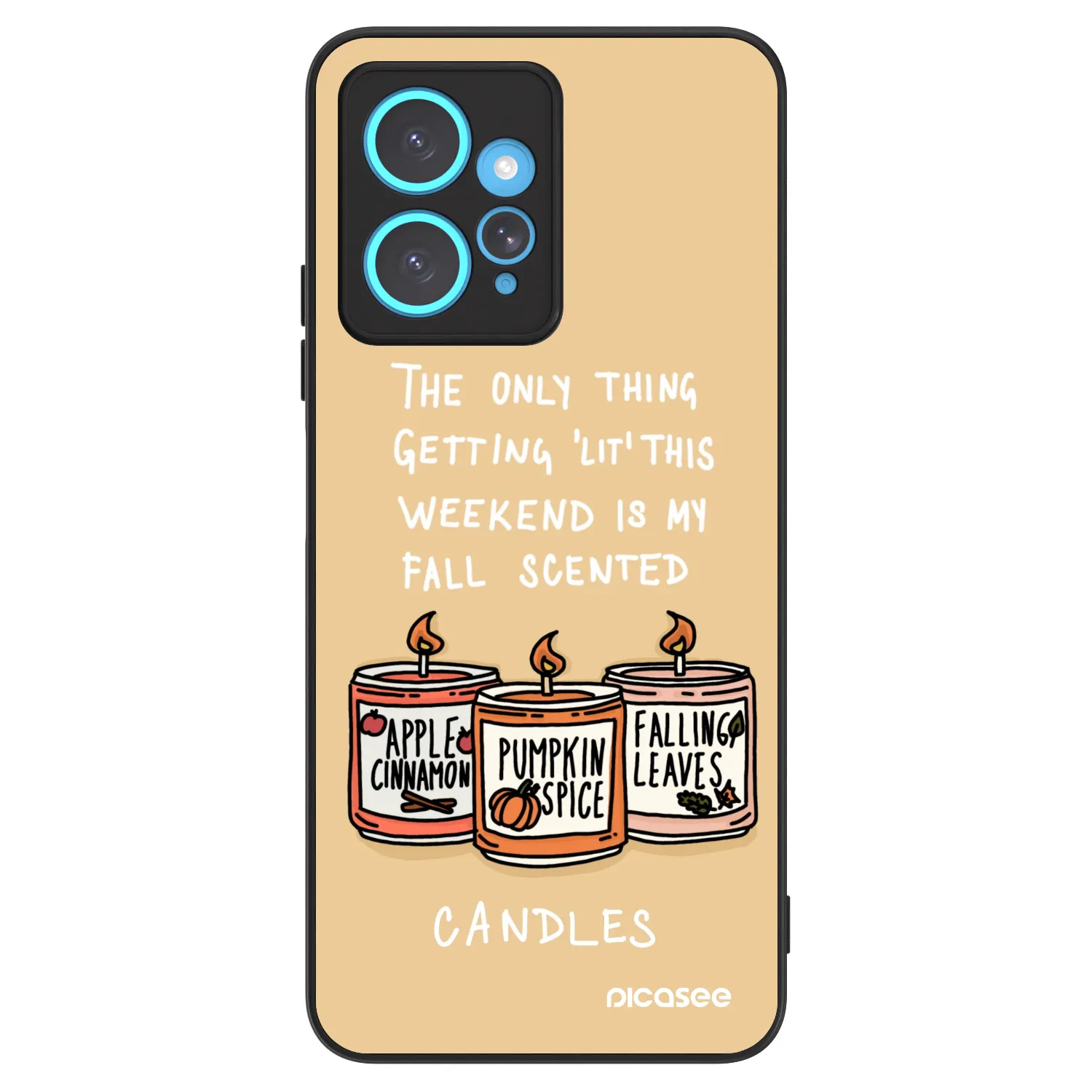 Picasee ULTIMATE CASE pentru Xiaomi Redmi Note 12 4G - Candles