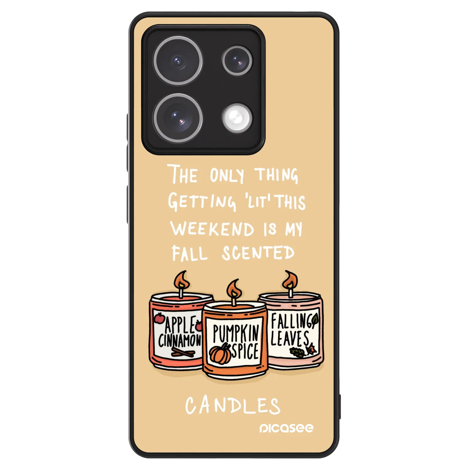 Picasee ULTIMATE CASE pentru Xiaomi Redmi Note 13 5G - Candles