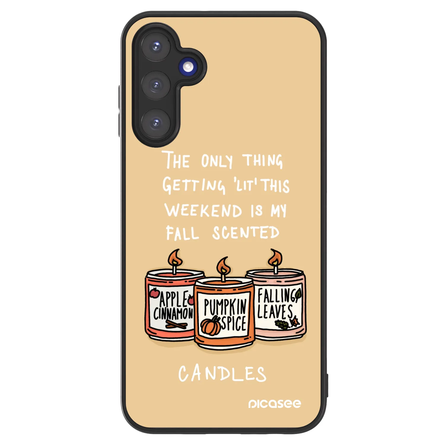 Picasee ULTIMATE CASE pentru Samsung Galaxy A15 A155F 4G - Candles