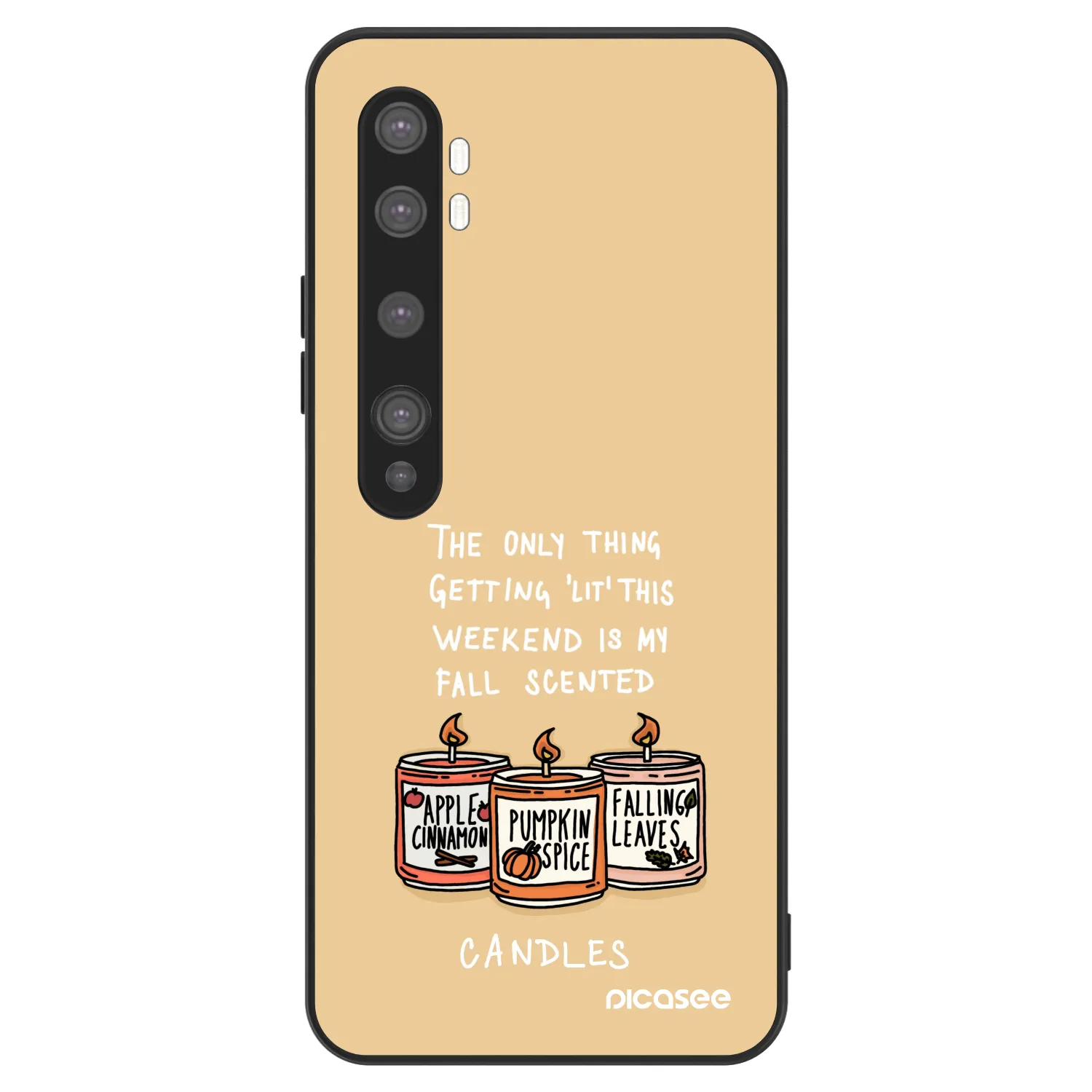 Picasee ULTIMATE CASE pentru Xiaomi Mi Note 10 (Pro) - Candles
