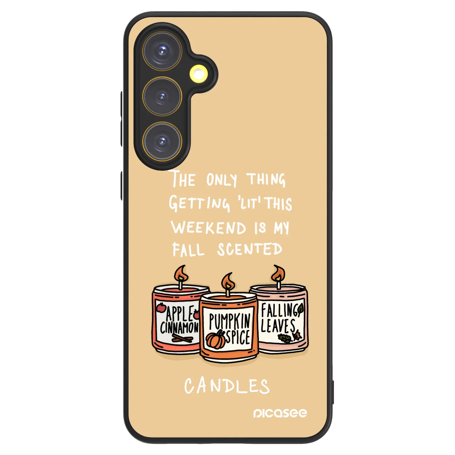 Picasee ULTIMATE CASE pentru Samsung Galaxy S24 FE S721B - Candles