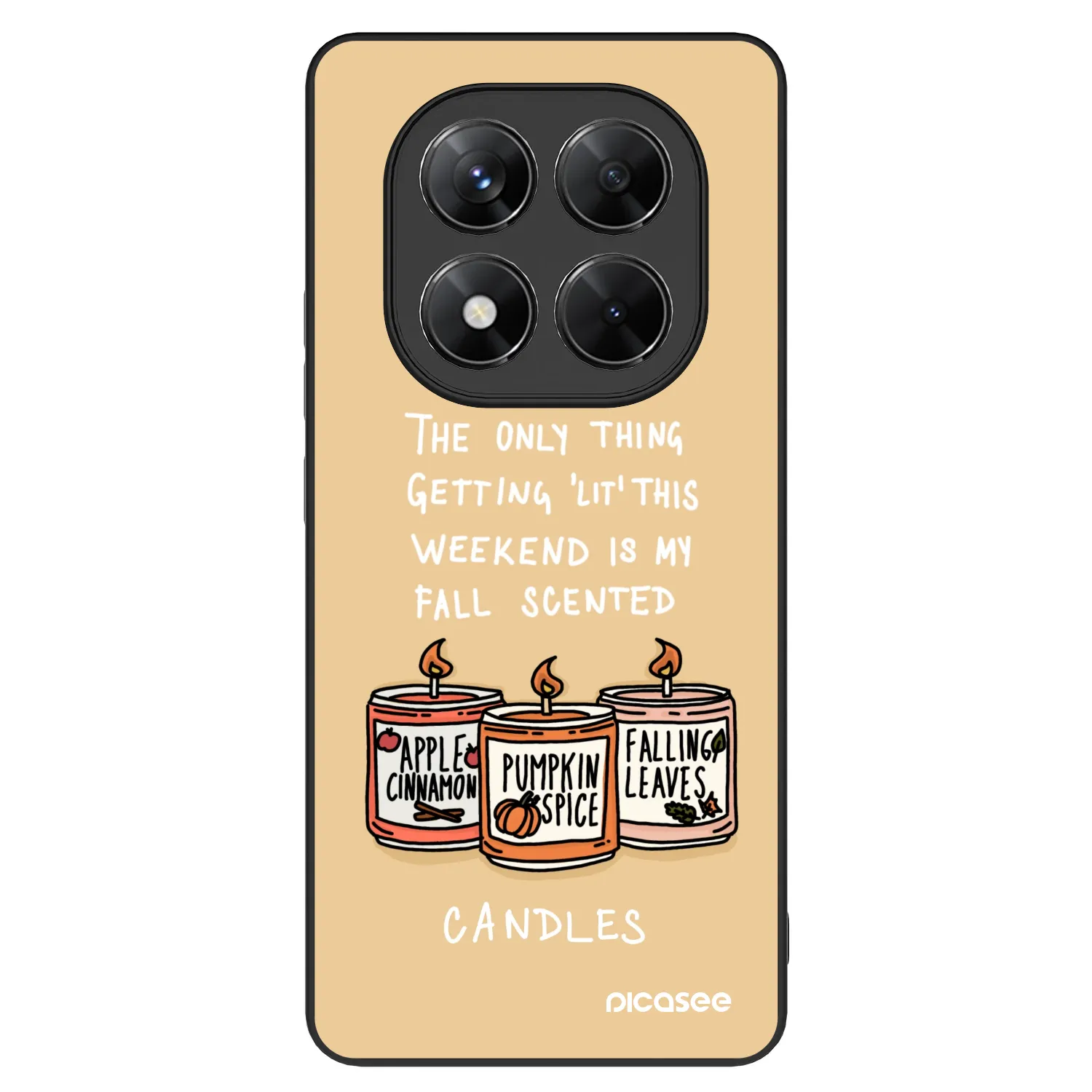 Picasee ULTIMATE CASE pentru Xiaomi Redmi Note 14 Pro 5G - Candles