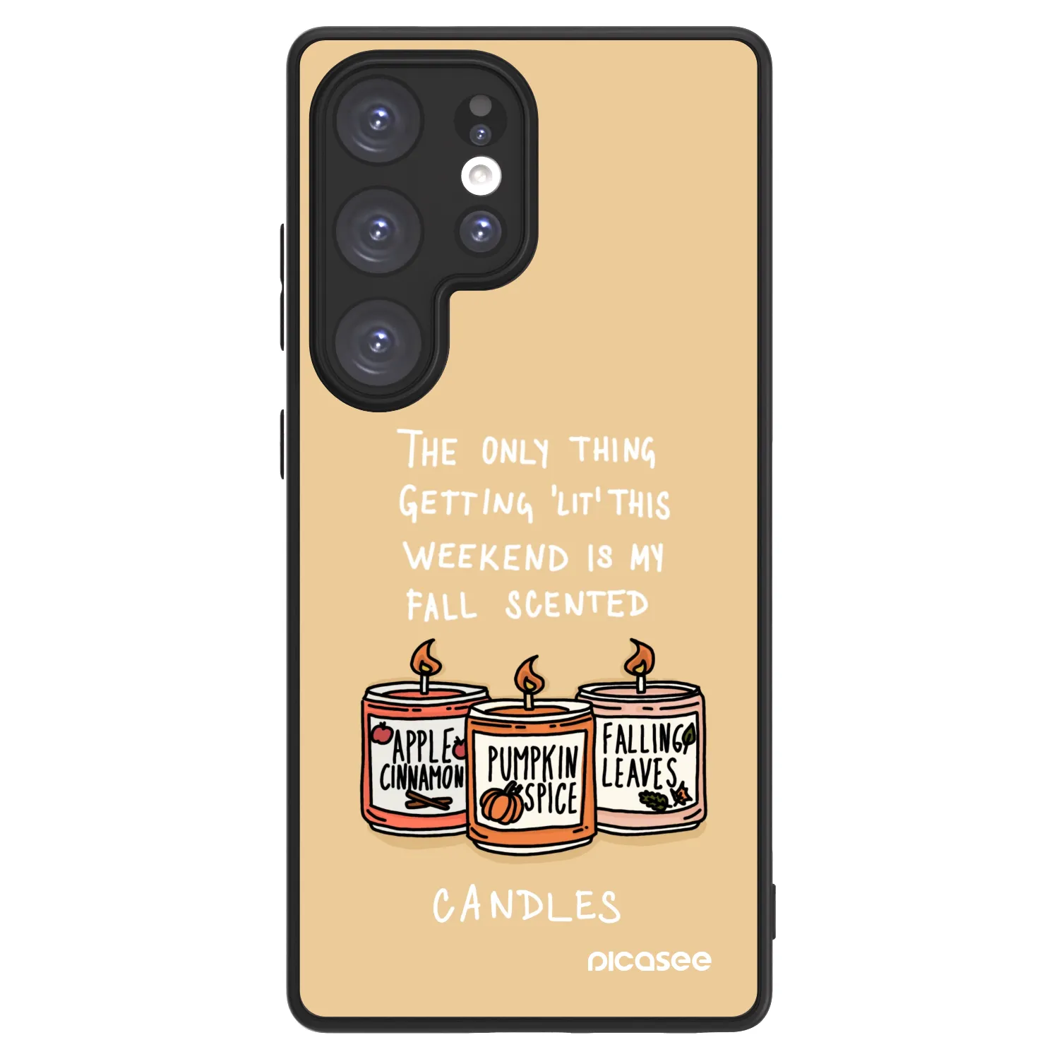 Picasee ULTIMATE CASE PowerShare pentru Samsung Galaxy S25 Ultra 5G - Candles