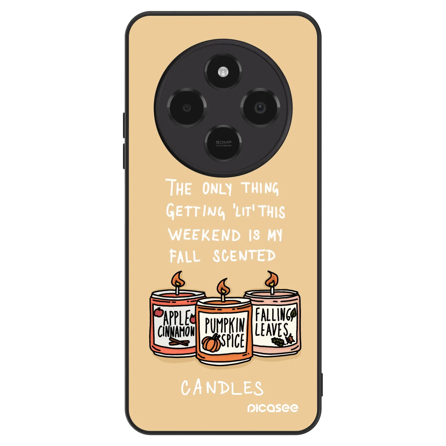 Picasee ULTIMATE CASE pentru Xiaomi Poco C75 - Candles
