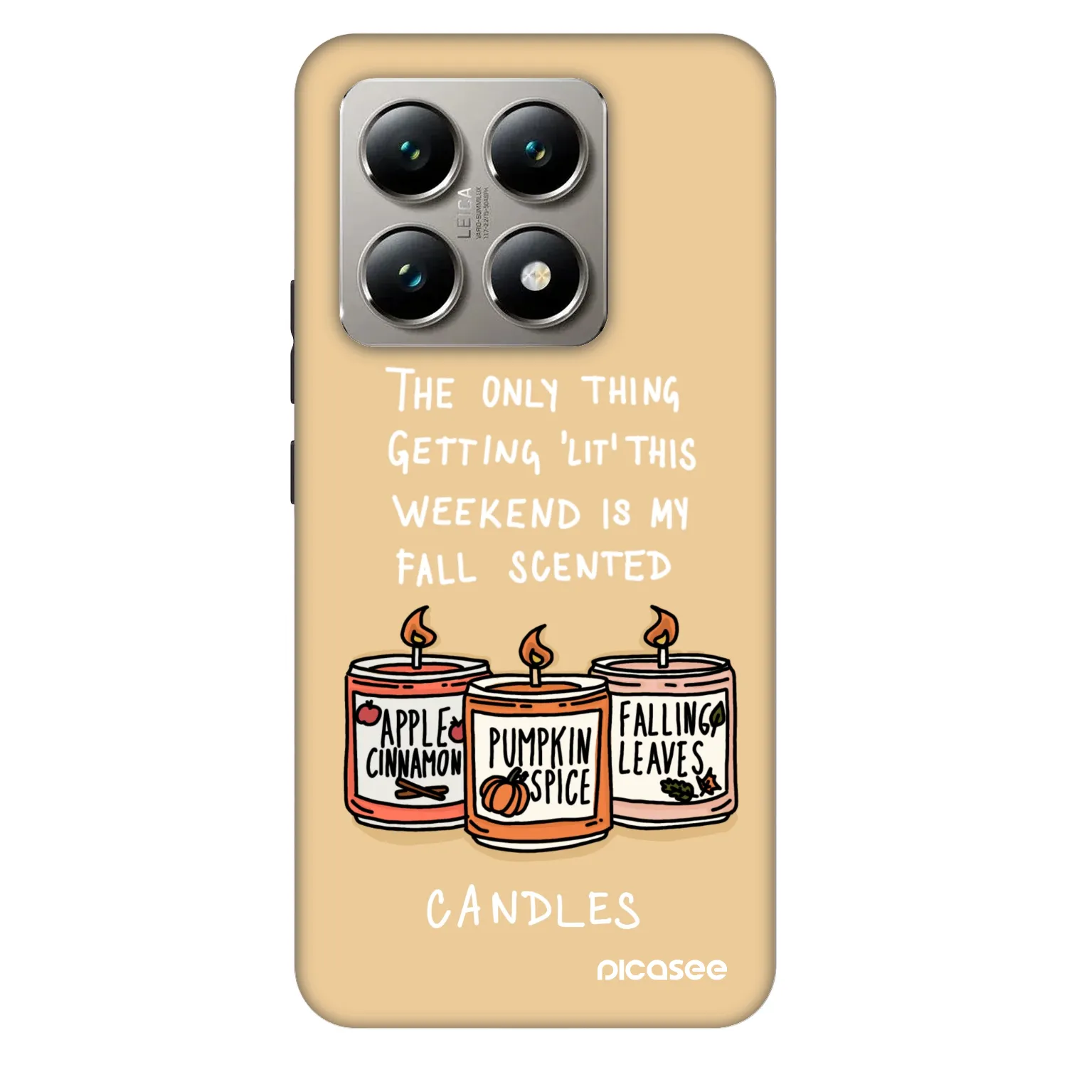 Picasee Fashion Case pentru Xiaomi 14T - Candles