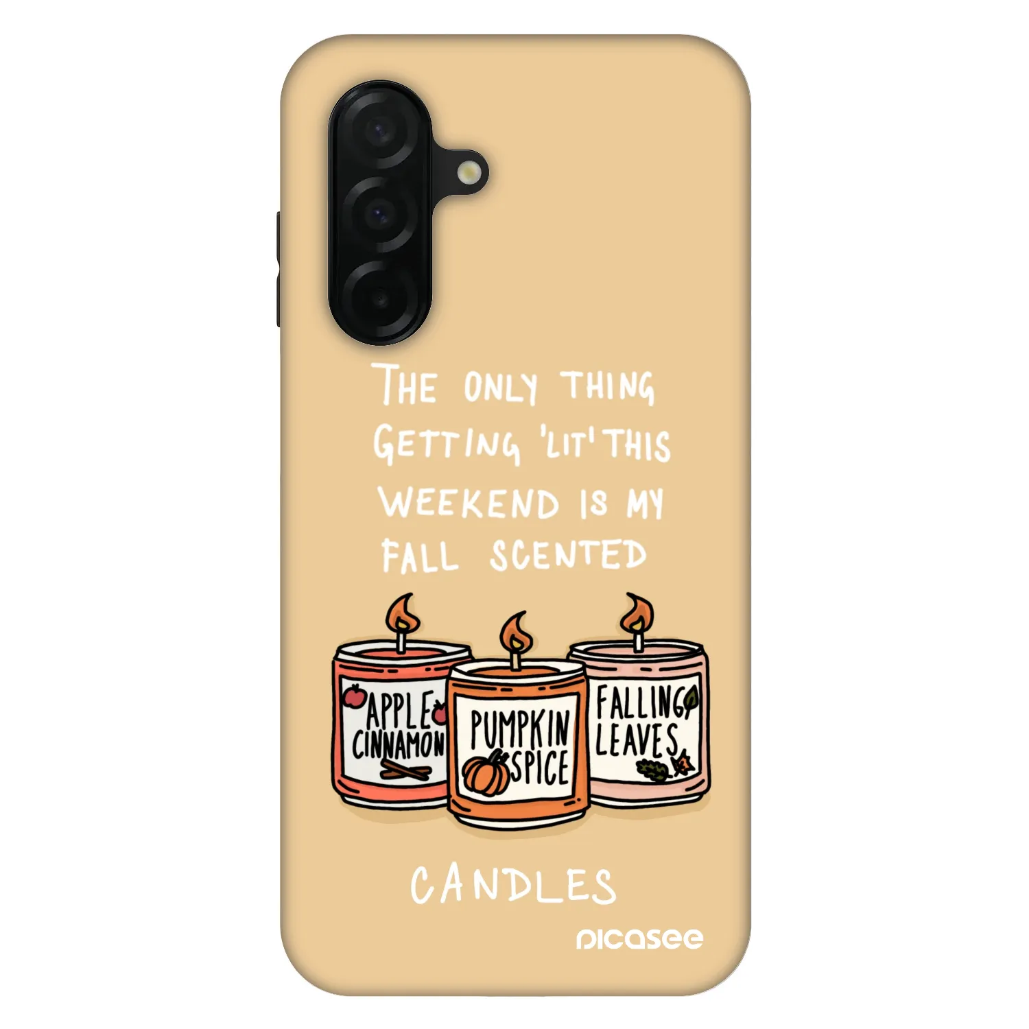 Picasee Fashion Case pentru Samsung Galaxy A26 5G A266B - Candles