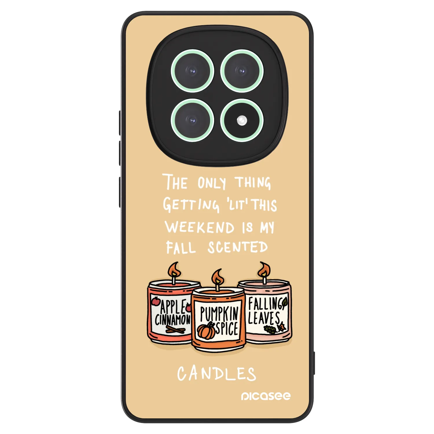 Picasee ULTIMATE CASE pentru Xiaomi Redmi Note 15 4G - Candles