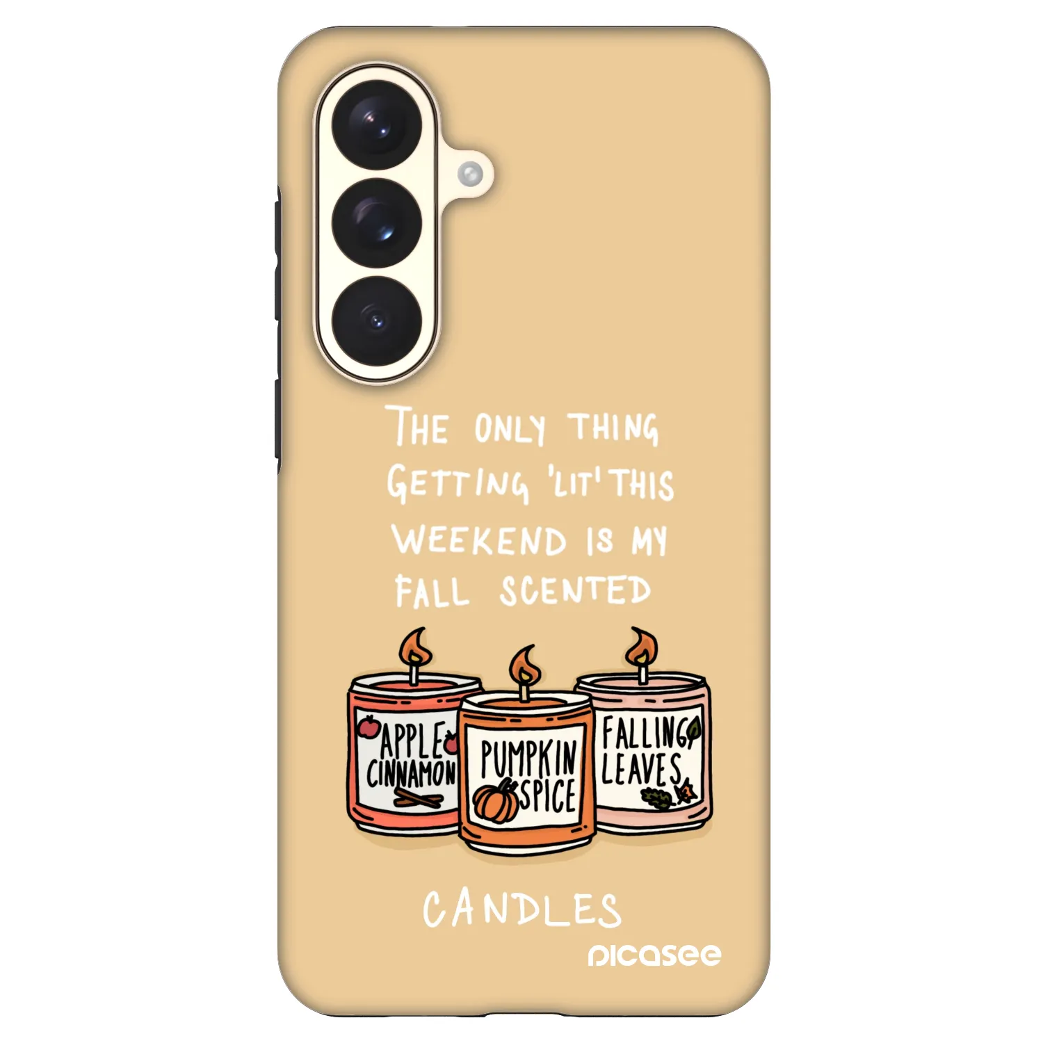 Picasee Fashion Case PowerShare pro Samsung Galaxy S26+ - Candles