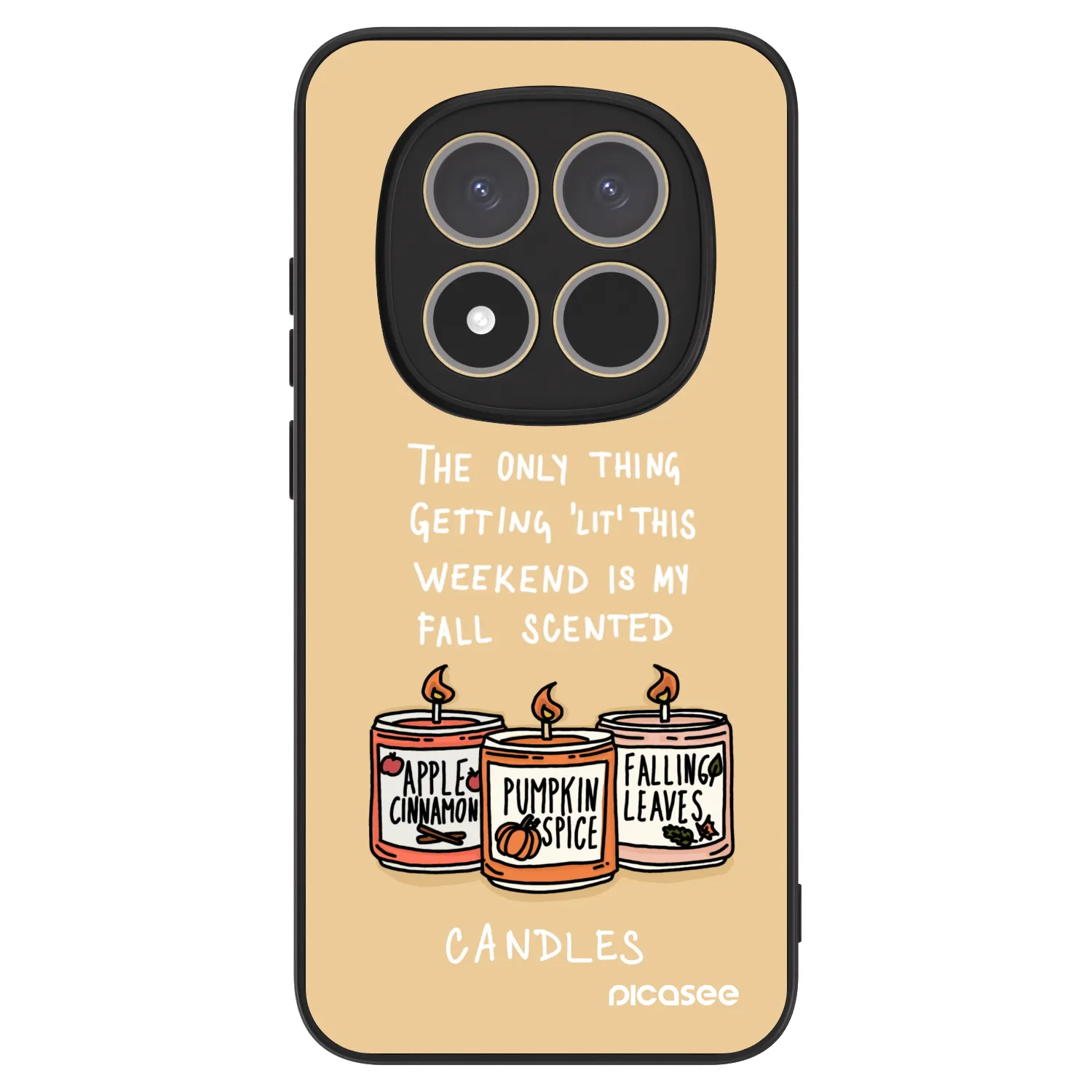 Picasee ULTIMATE CASE pentru Xiaomi Redmi Note 15 Pro 5G - Candles