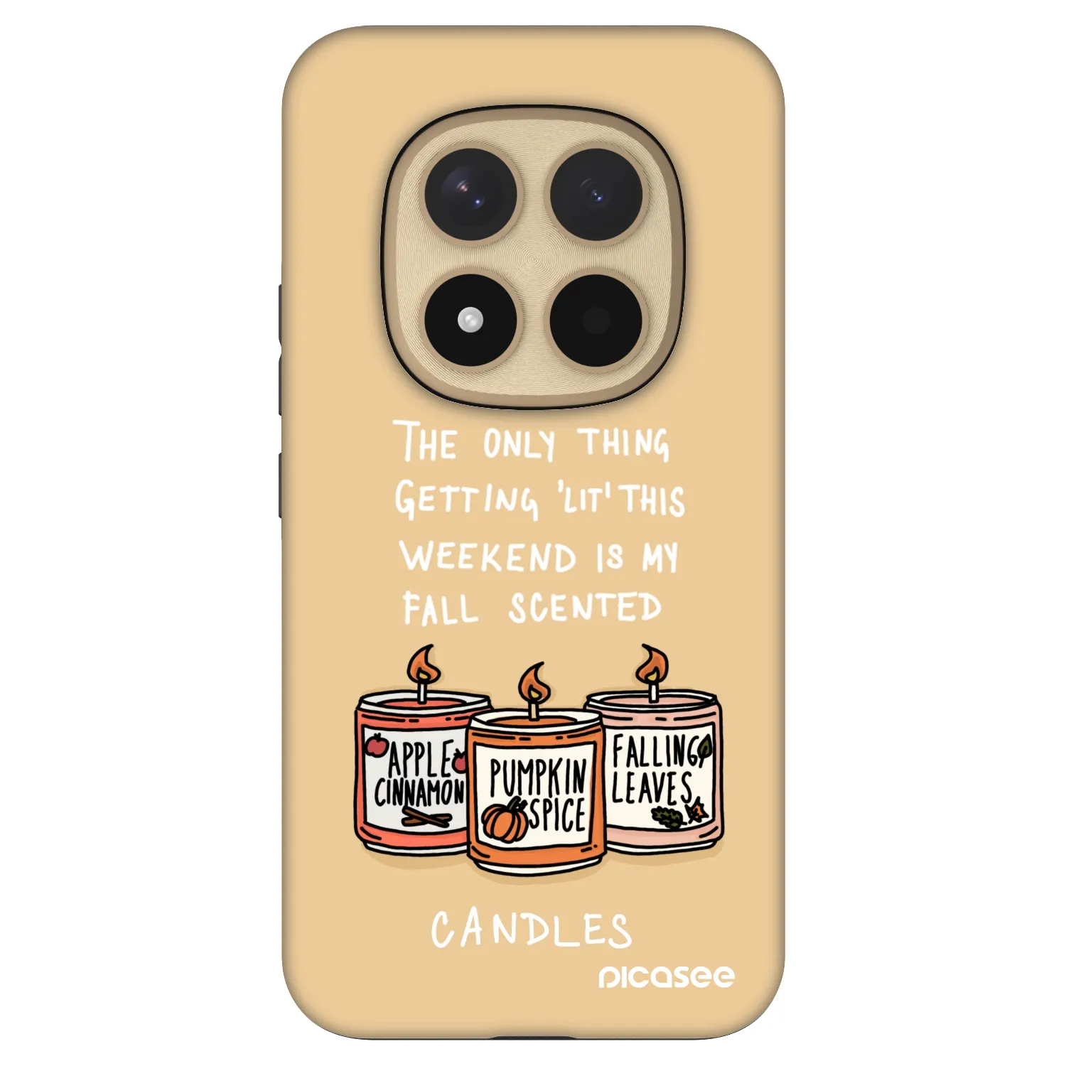 Picasee Fashion Case pentru Xiaomi Redmi Note 15 Pro+ - Candles