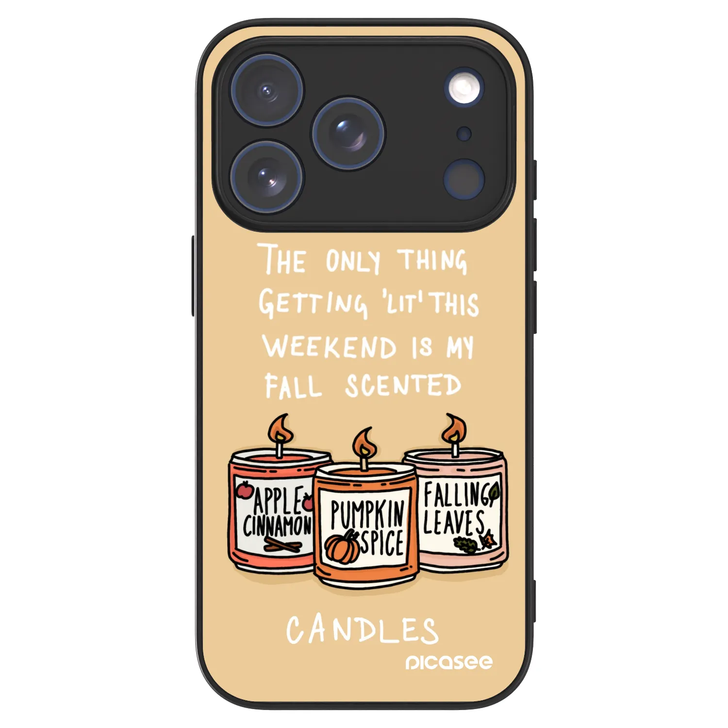 Picasee ULTIMATE CASE pentru Apple iPhone 18 Pro - Candles